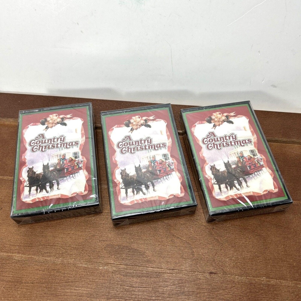 A Country Christmas, 3 Cassette Tapes Set,‎ 1992, Reader's Digest, New